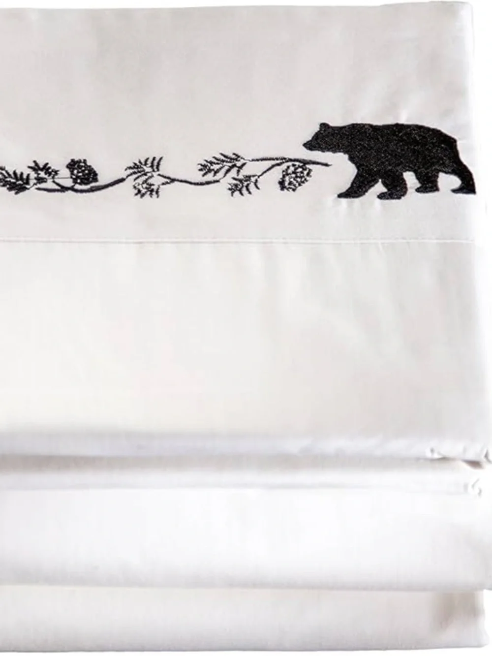 Carstens Embroidered Bear Sheet Set